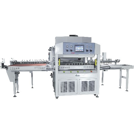 Seamless feather automatic cooling and heating setting machine V-868